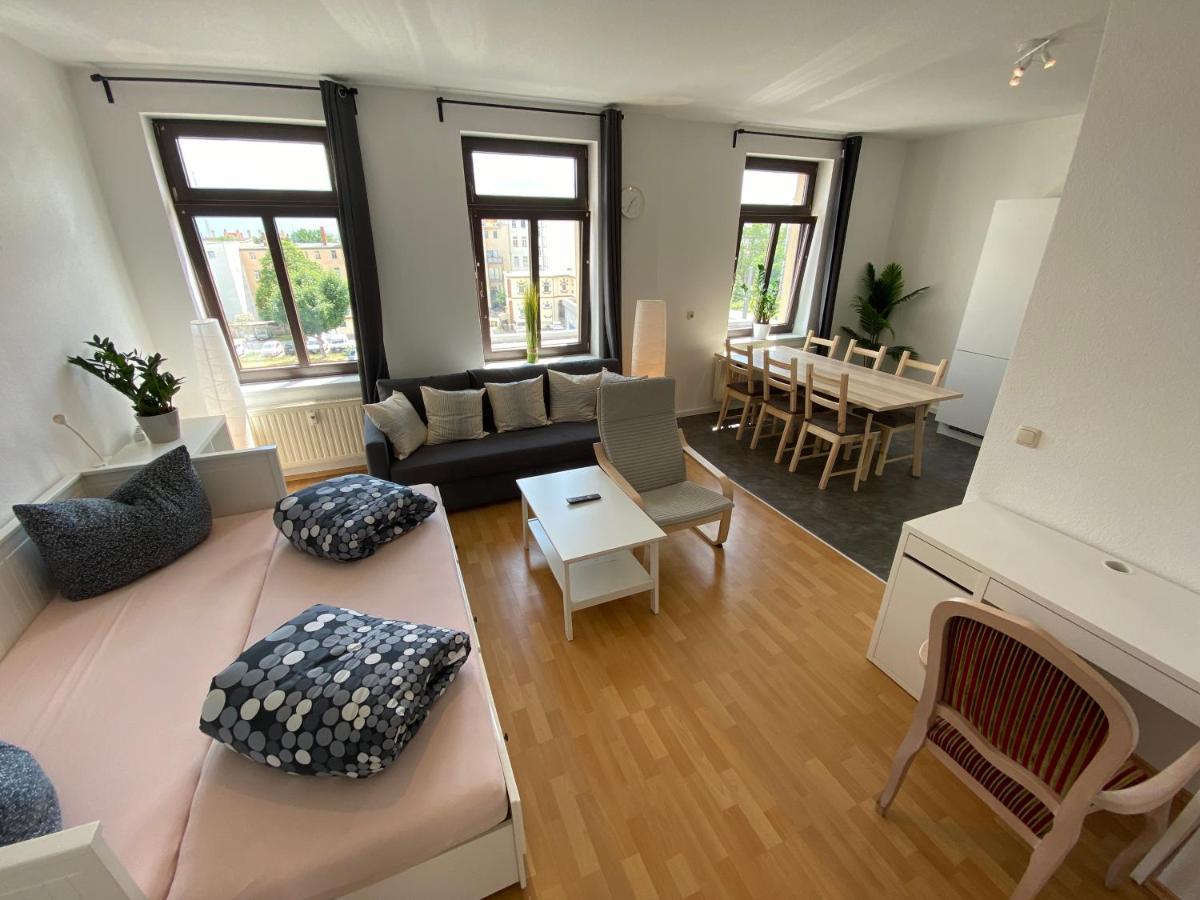 Citywohnungen Halle Am Riebeckplatz Екстер'єр фото