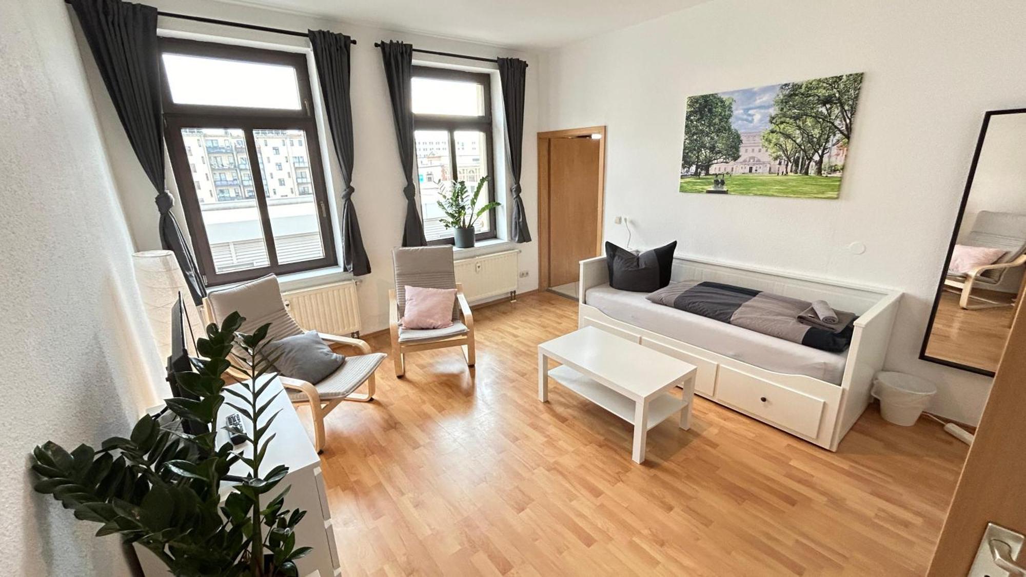 Citywohnungen Halle Am Riebeckplatz Екстер'єр фото